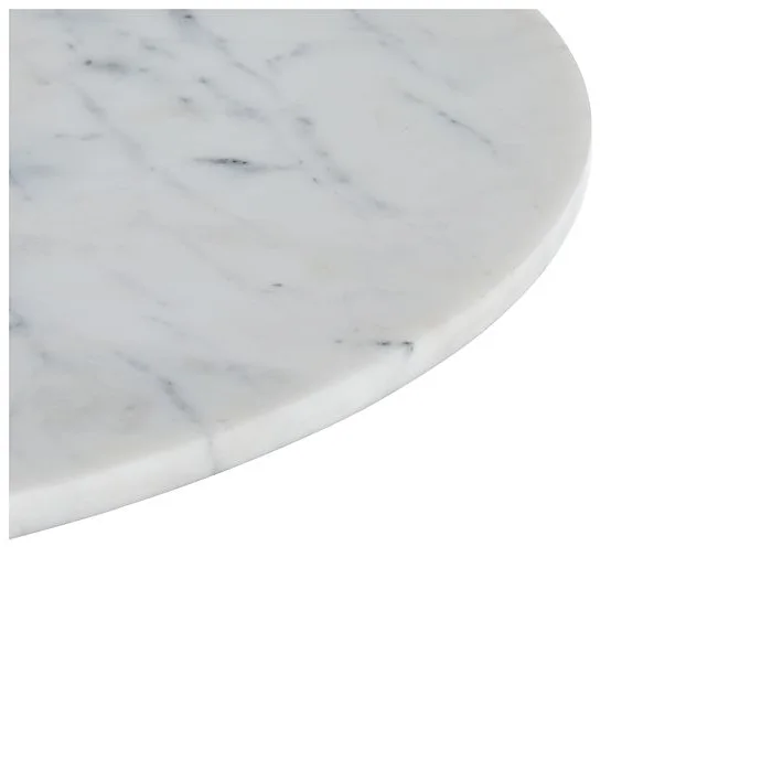 Custom cut marble coffee table