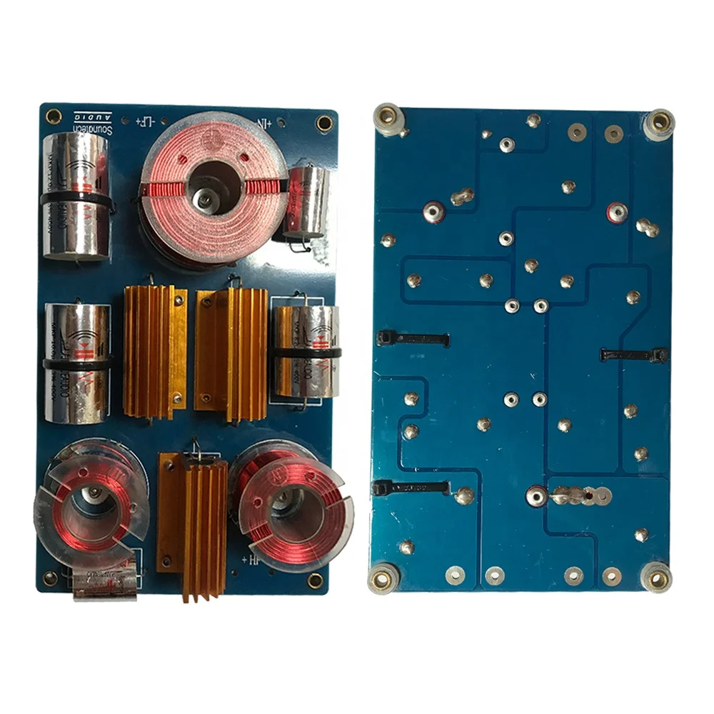 800W 2 Ways Crossover Tweeter Bass Frequency Divider 4-8Ohm DIY Speaker Filter 2800HZ Crossover Audio Board Tweeter