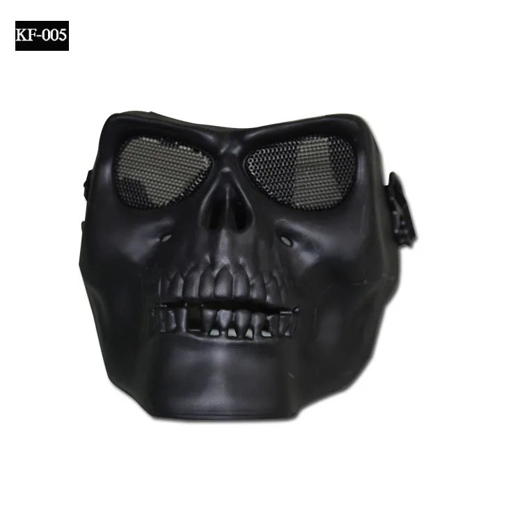CS war game cosplay hallo ween predator half  face tactical skull mask