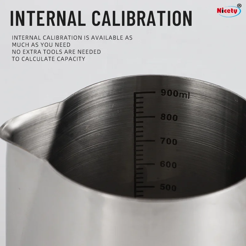 Высоковостребованный кувшин для взбивания пены молока из нержавеющей стали латте художественный кофе