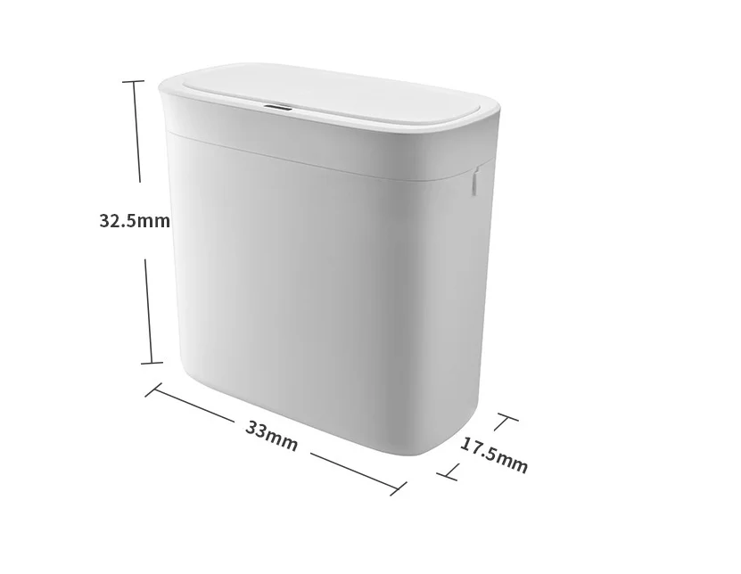 16L High-Quality Trash Can Home living room intelligent trash bin Smart Sensor Trash Can Electronic Automatic Toilet Waterproof