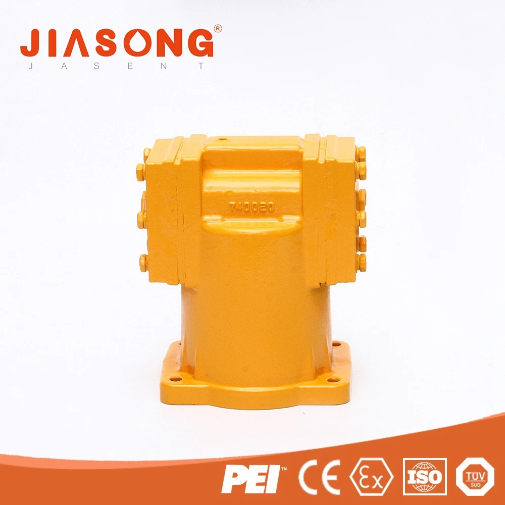 Aluminum air eliminator for LC flow meter parts