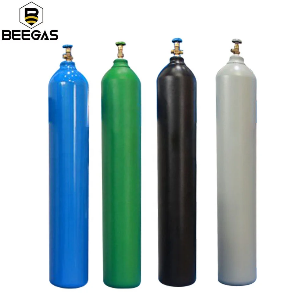 Factory 50L Argon CO2 Gas Mixture 200Bar Mix 80 Ar 20 CO2 Mixed Gas For Welding