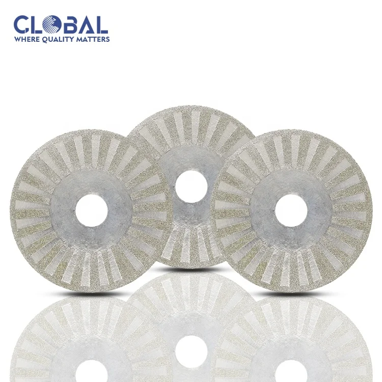 Wholesale Custom 115xM14 Electroplated Diamond Concrete  Cutting Disc Saw Blades Marble Saw Blades