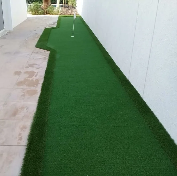 7500dtex 30mm Height 16800 Density Dark Green Landscaping Artificial Grass for Garden