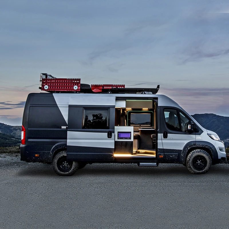 Motohome Camper Mini Acondicionado Portatil Motorhome Camper van Clase C 4X4 Motorhome Caravan Rv
