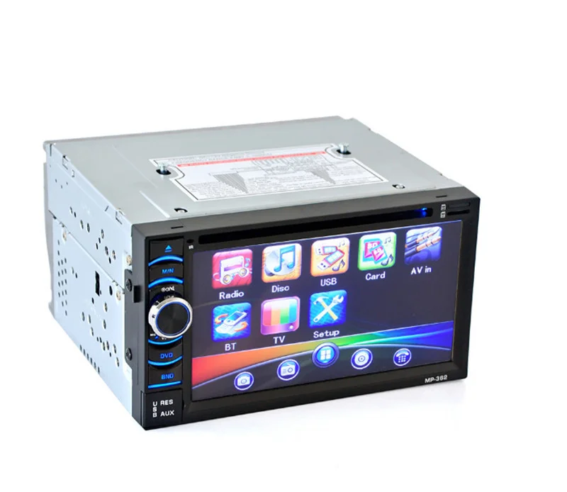 Universal Multimedia Android System Car Radio 2DIN 7 Inch Touch Screen MP5 Music Car MP3 MP4 MP5  DVD Car Player
