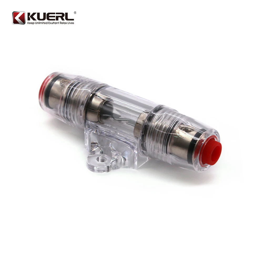 Hot selling zinc alloy 60A fuse holder Waterpoof car audio amplifier AGU fuse holder 60A Fuse holder
