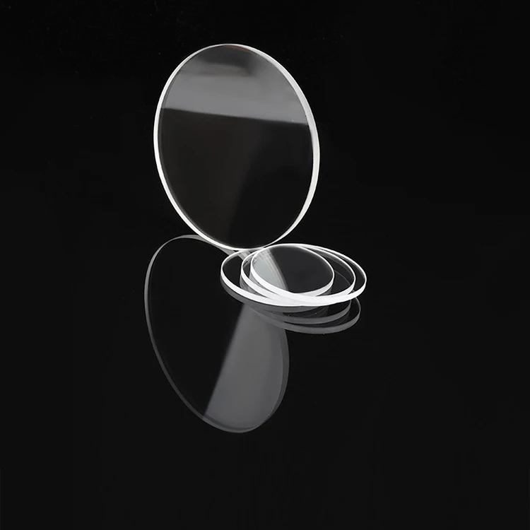 Customized heat resistant JGS1 JGS2 fused silica optical transparent quartz glass plate