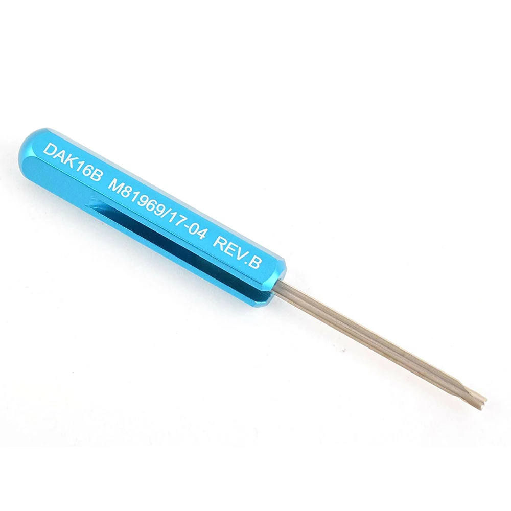 JRready ST5108 Tool Kit DAK16B M81969/17-04 DRK16B M81969/19-01 Installing/Removal Tool Size 16 for MIL-DTL-26500 Connector