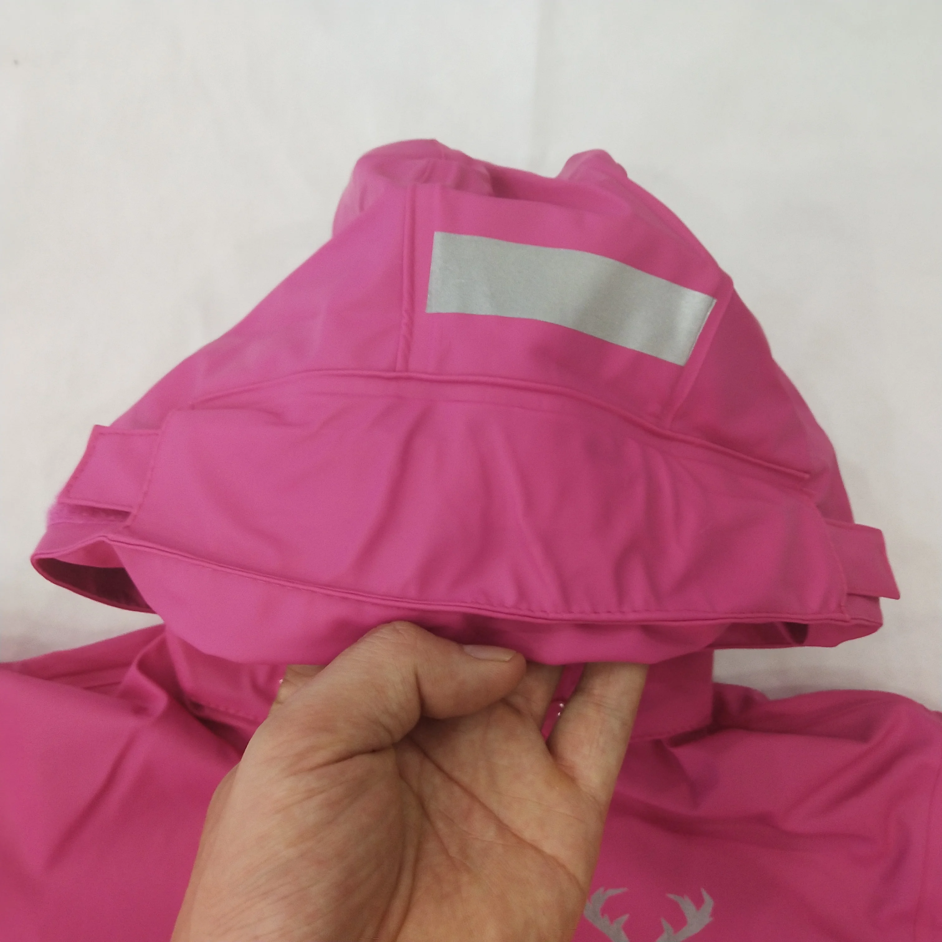 Outdoor waterproof children rainsuit full body 100% PU  clear kids rain suit