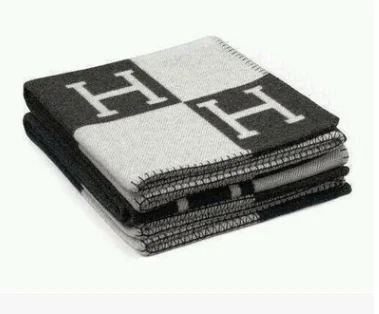 
Wool Throw Plaid H travel Stripe Wool Blanket 