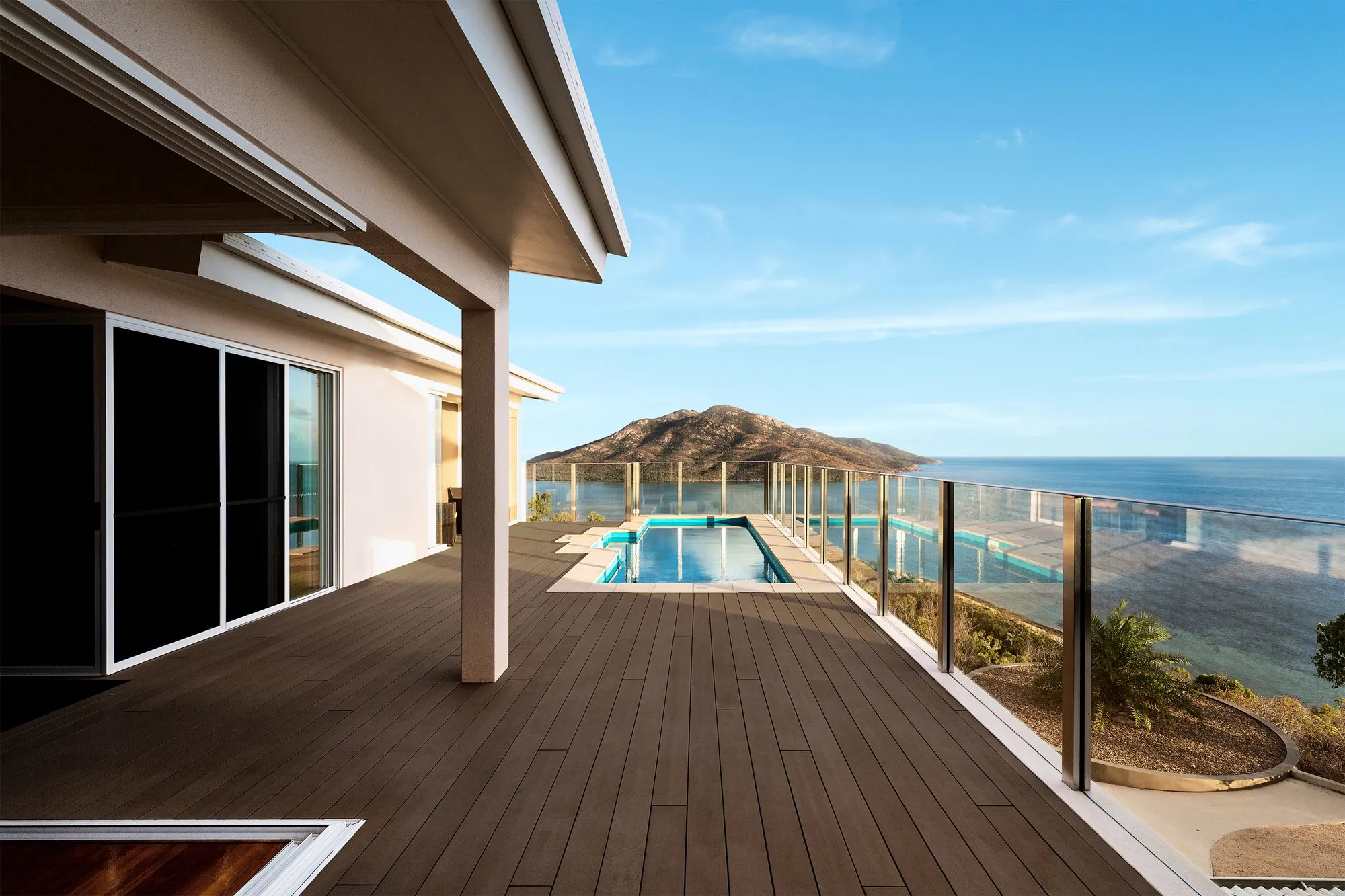 3d embossing co-extruded wpc decking outdoor wood plastic floor