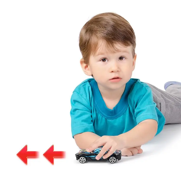Factory Wholesale Metal Classic Kids Vehicles 1:87 Plastic Model Toys Boy Police Die Cast