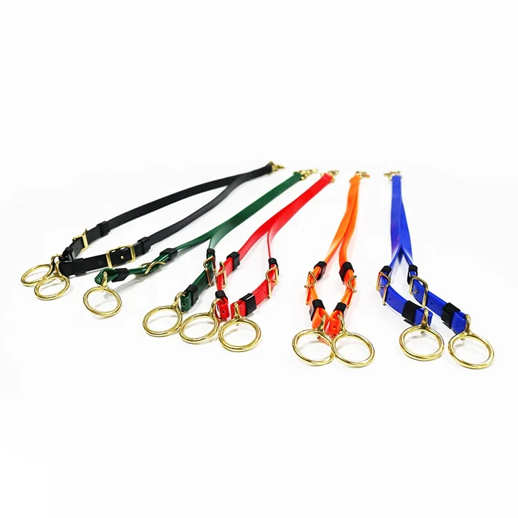 Deluxe 13mm Endurance Running Martingale with brass fittings
