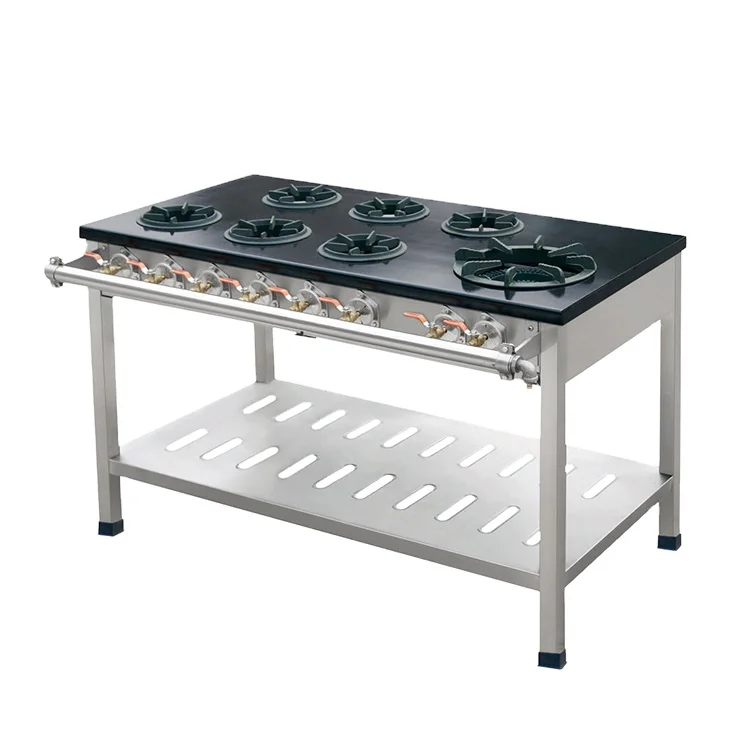 Коммерческий китайский оптовый корейский газовый вок с 3 горелками для приготовления пищи нижней полкой