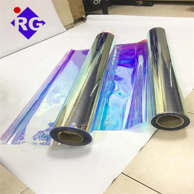  Алюминиевая голографическая Лазерная наклейка RG 3D цветной лист фольги рулон металлизированный для ламината и