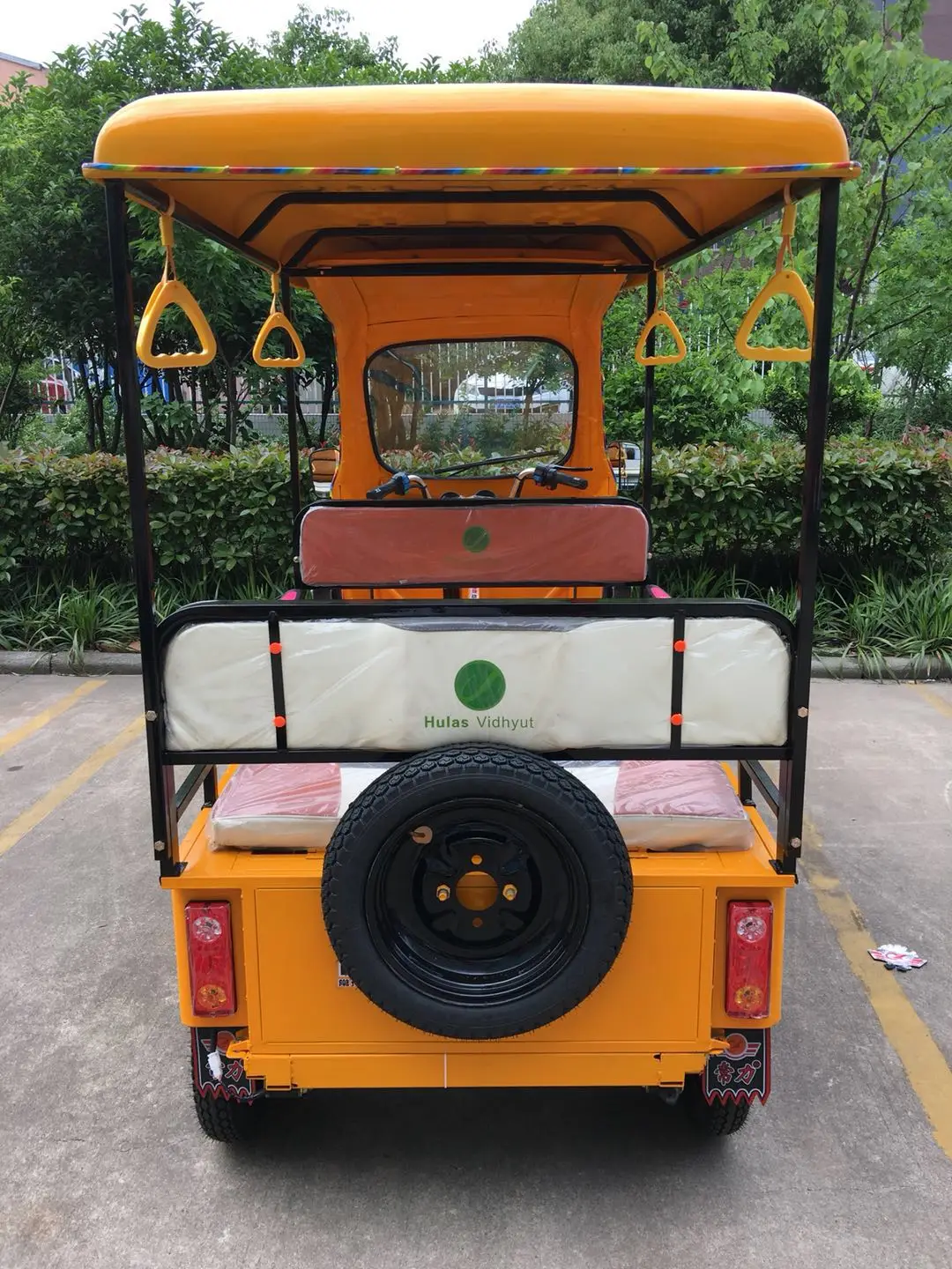 hot sale e-rickshaw 1200w 60V electric tricycle with ABS roof in best price in India