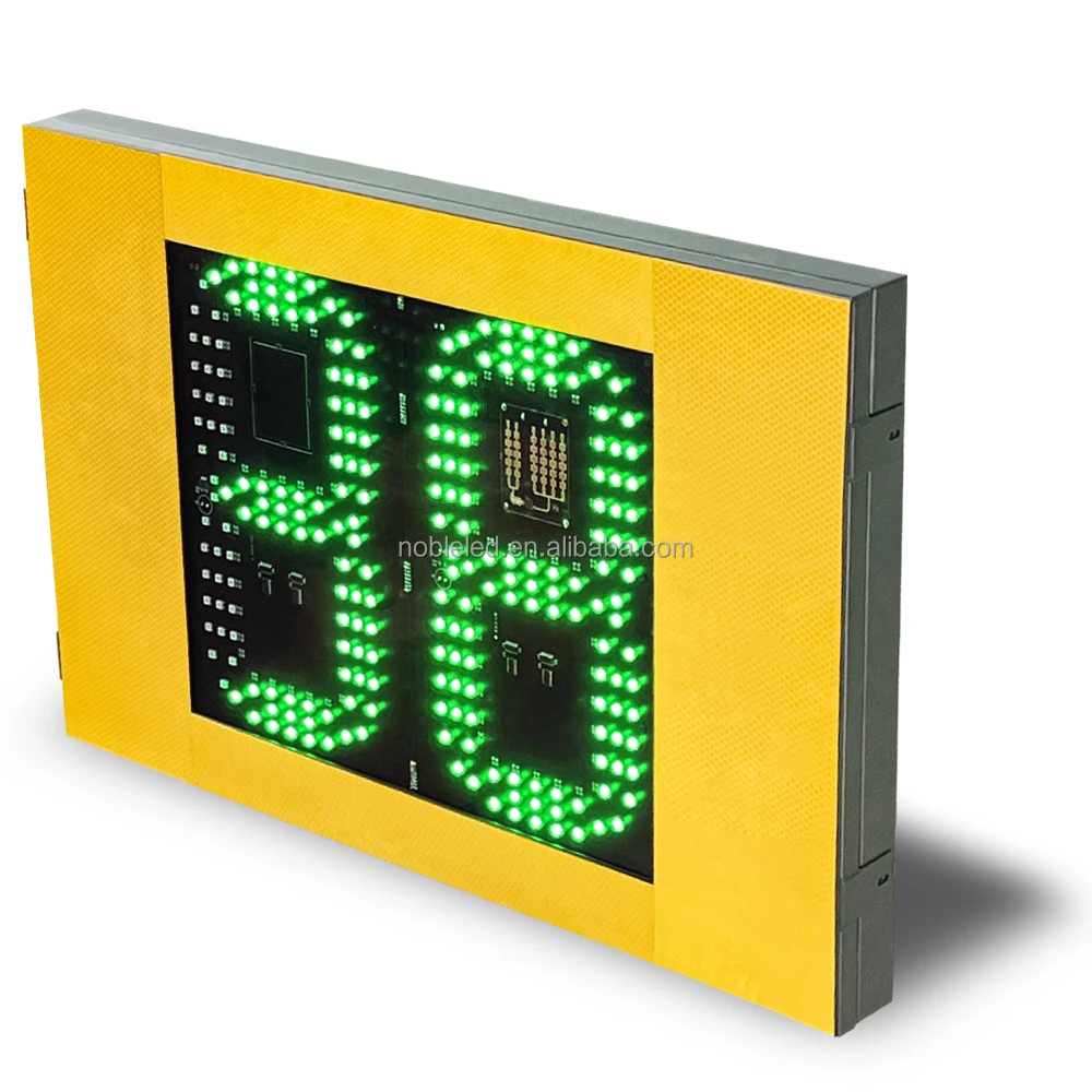 Up To 500 Meters Visibility Range Integrated Radar Solar Traffic Signal