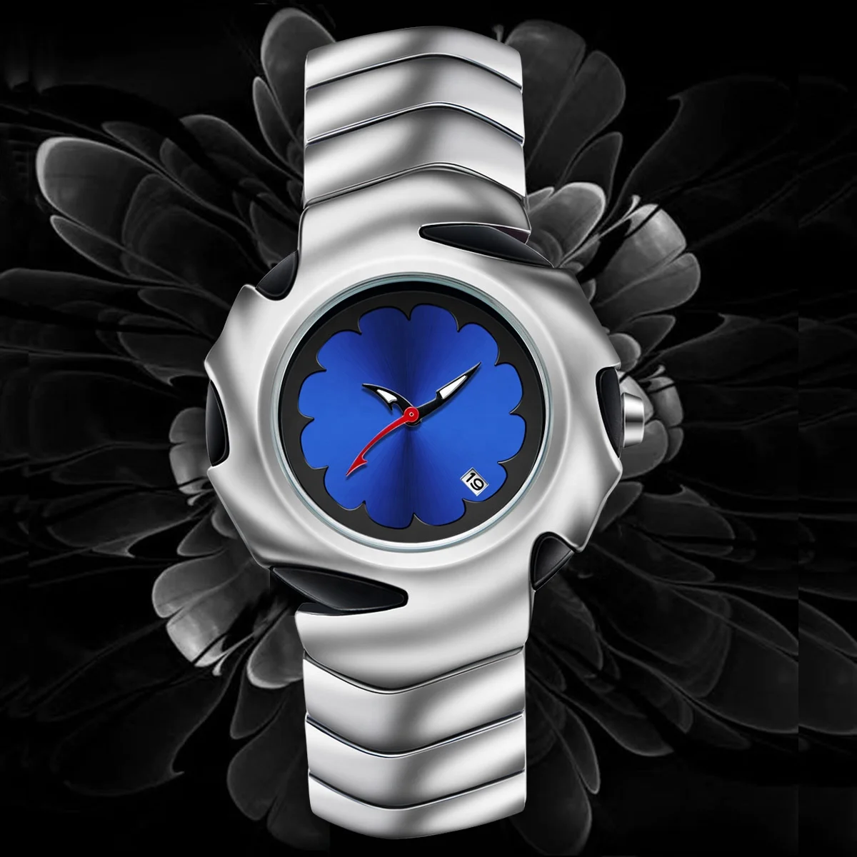Pintime  Luxury Unique Designer Watch For Men Relojes Hombre Waterproof Luminous Quartz Date Men Wristwatch