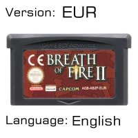 Дыхание огня золотое солнце 32 бит игровая консоль карты для GBA ролевые игры
