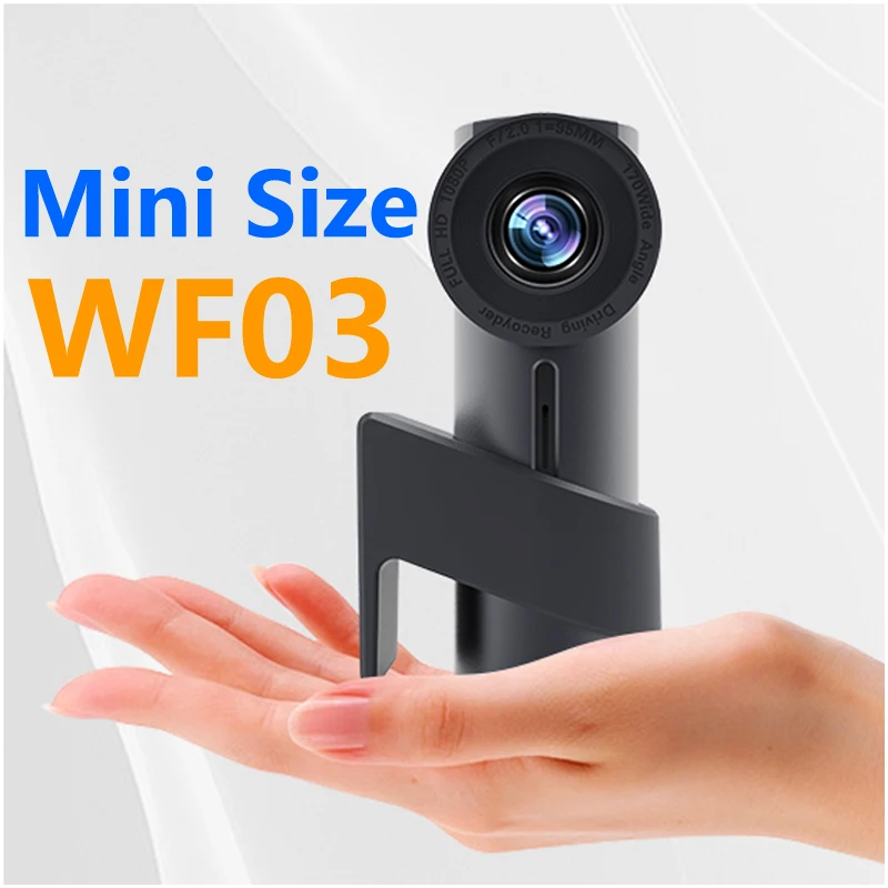 Оптовая продажа 2023 Лидер продаж Wifi видеорегистратор WF03 2K ночного видения автомобильный черный