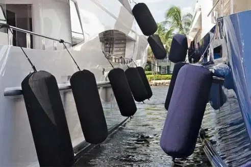 Inflatable boat fender holder floating PVC boat fender for Boats Yacht Sailboats