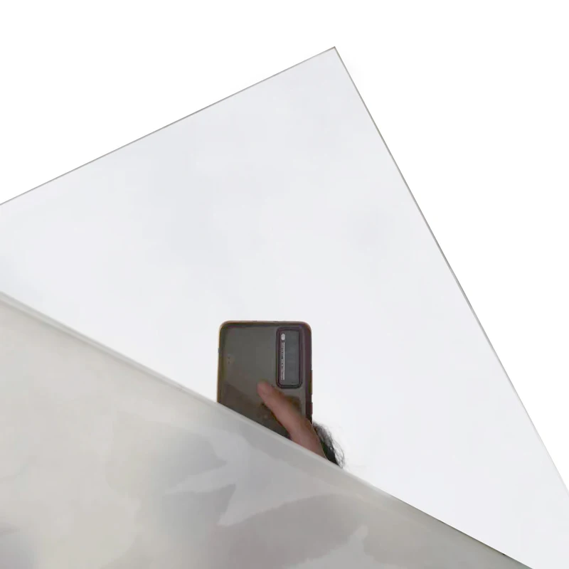 Акриловые зеркальные листы 4*8 Бесплатная резка большой серебристый золотой зеркальный акриловый лист (1600572123975)