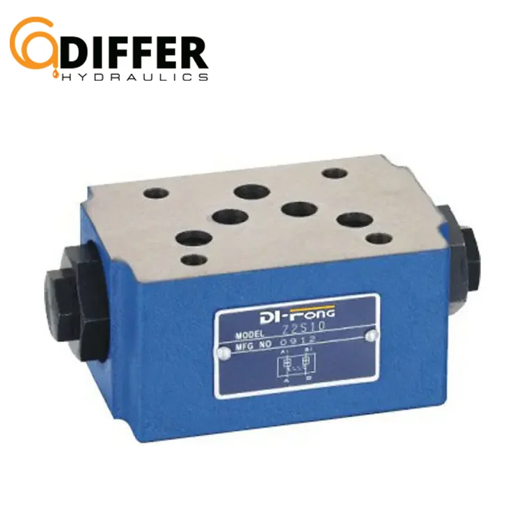 Rexroth Z2S6 Z2S10 Z2S16, Z2S22 modular type hydraulic operated check valve pressure retaining valve