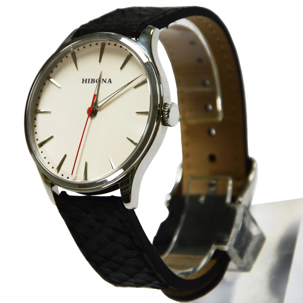 Luxury Fashion Minimalist metal indexes for watch dials Wrist Watches Men Automatic Mechanical Watch