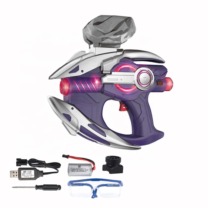 Hot Selling Gel Ball Blaster Toy Guns for Kids Adults Play Shooting Game Blasters With Cool Light Electric Power Display