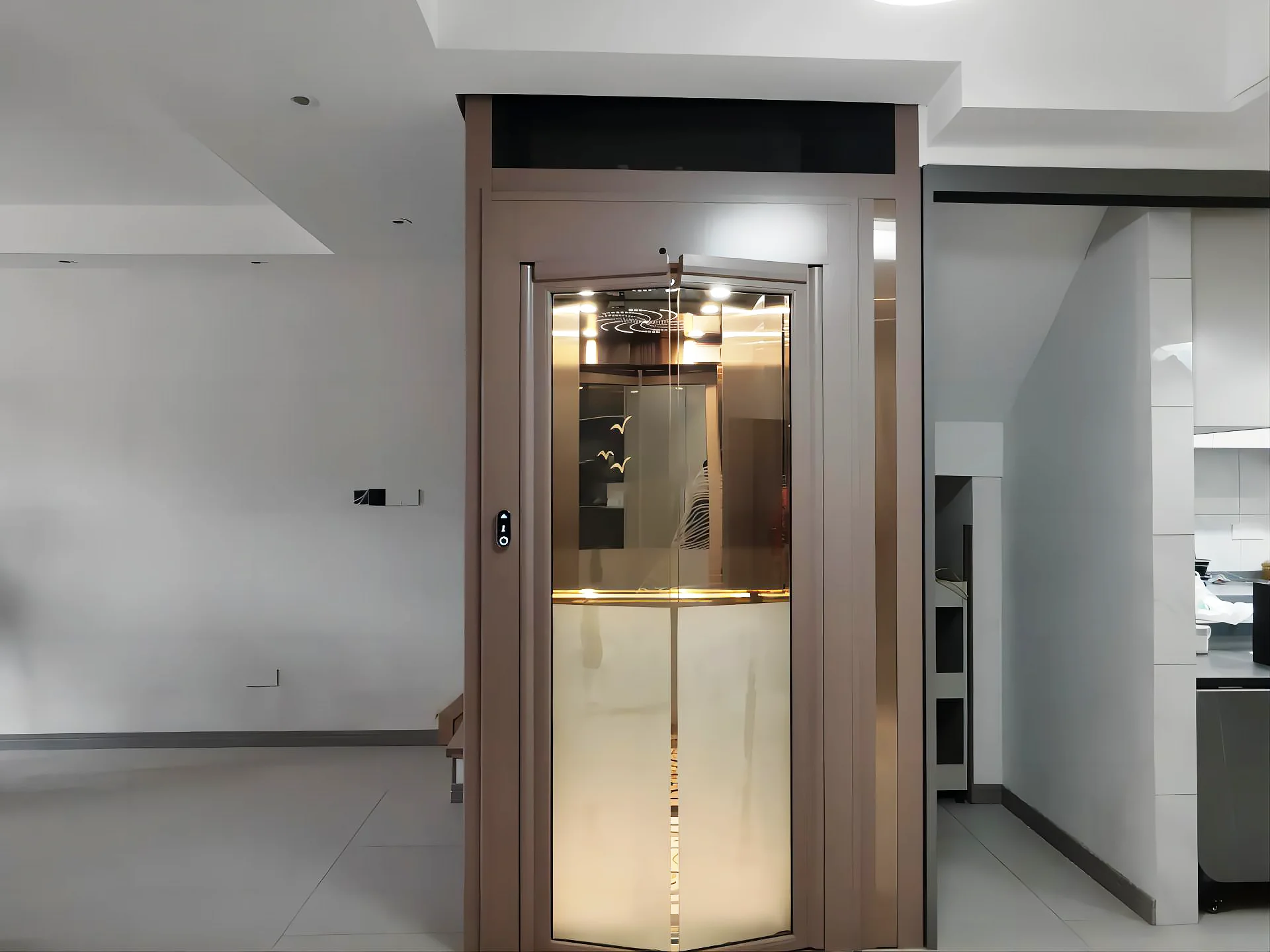 High Quality 2-5 Floors 400Kg~2000Kg Vertical Residential Elevator Lift Passenger Hydraulic Elevators