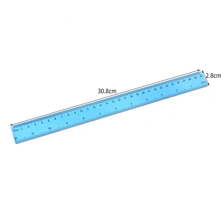 Stationery Set Student Drawing Stationery Plastic Ruler Triangular Protractor 30CM Set Ruler Learning Combination Ruler
