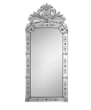 Venetian Mirror Mirror Gold frame style home hotels Venetian frame Floor Beveled  Decor looking glass reflector Silver Mirror