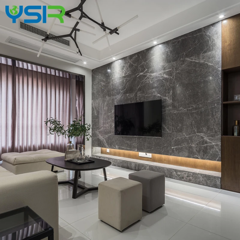 uv marble sheet 2.9 meters long, gilded film  Golden surface pvc marble sheet