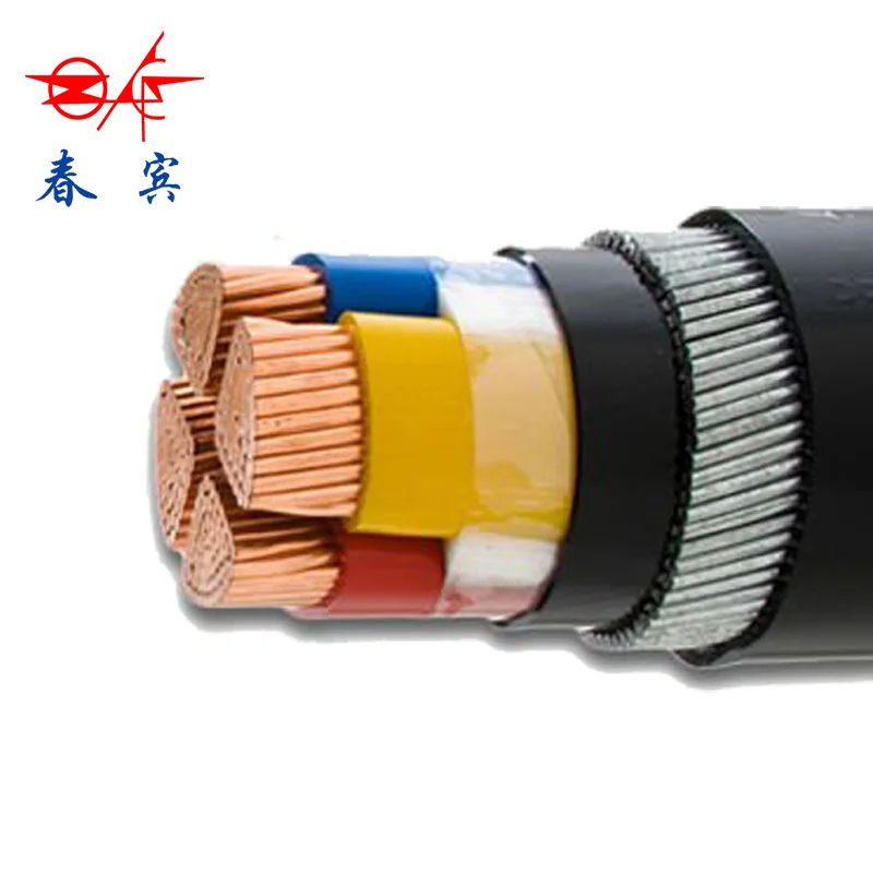  2021 VLV22 VLV32 VLV42 0 6/1KV низкого напряжения стальная проволока лента бронированный гибкий провод с ПВХ изоляцией 4 жильные армированный кабель оболочкой