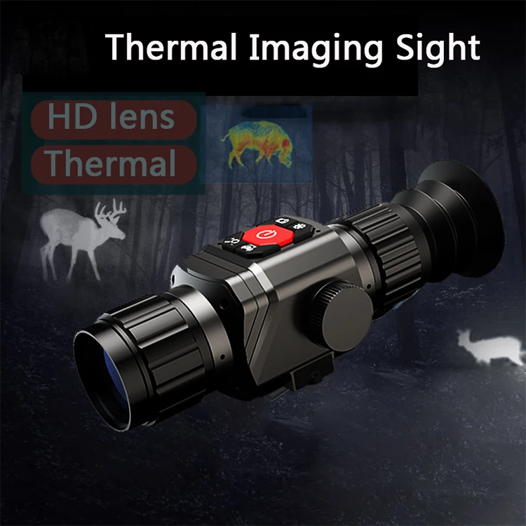 oem China made long range outdoor observation animals 35mm lens cheap thermal scope HTI HT-C8 for hunting sale