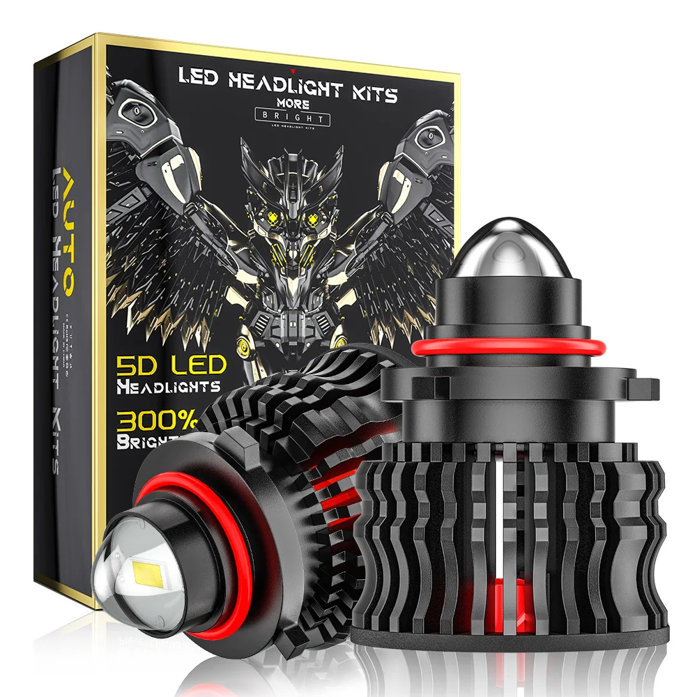 High Quality 12000lm 3inch LED Projector Lens Headlight For Universal Car With High And Low Beam biled lensf or truck
