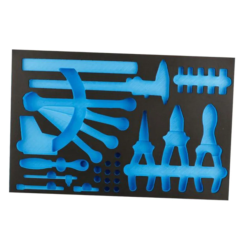 Custom Box Foam Insert Closed Cell Eva Foam Insert Packing Sponge Insert For Tool Box