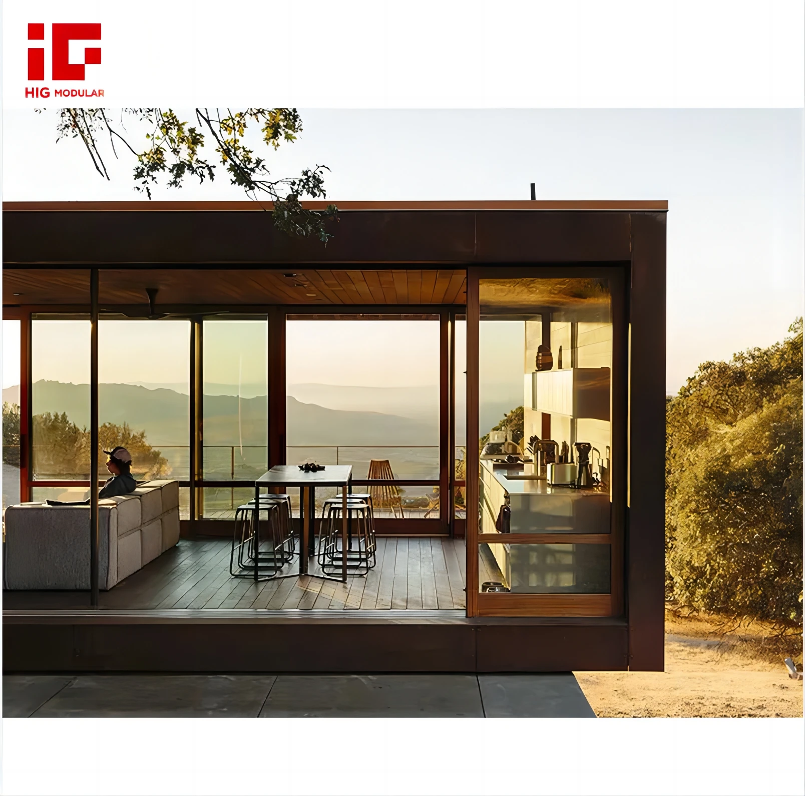 prefab containers and Modular house for hotel and apartments with turnkey solution