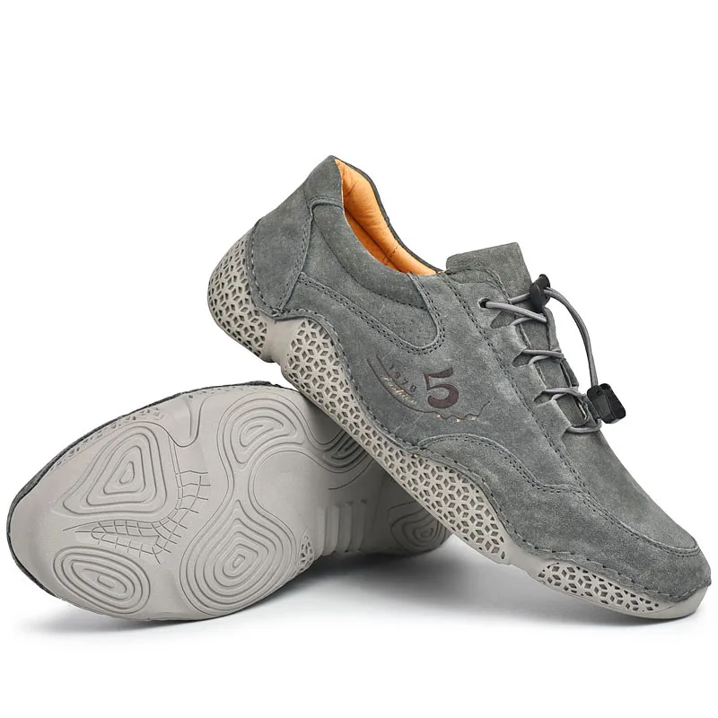 custom Casual loafers stitched soles 38-46 turkish sport running rubber sole driving shoes for men 46