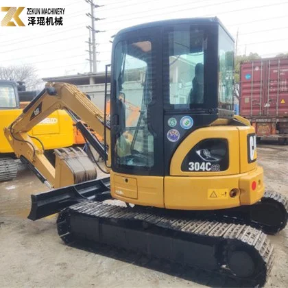 Enclosed Cabin Cheap Price 4 Ton Used Mini CAT 304 Excavator Caterpillar 304C CR