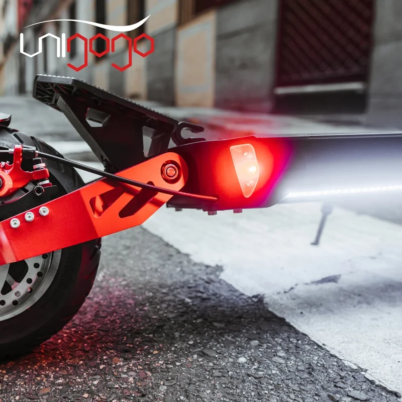 Unigogo hydraulic brake dual motor mantis dualtron storm myway long range foldable electric scooter adult 2000w 52v