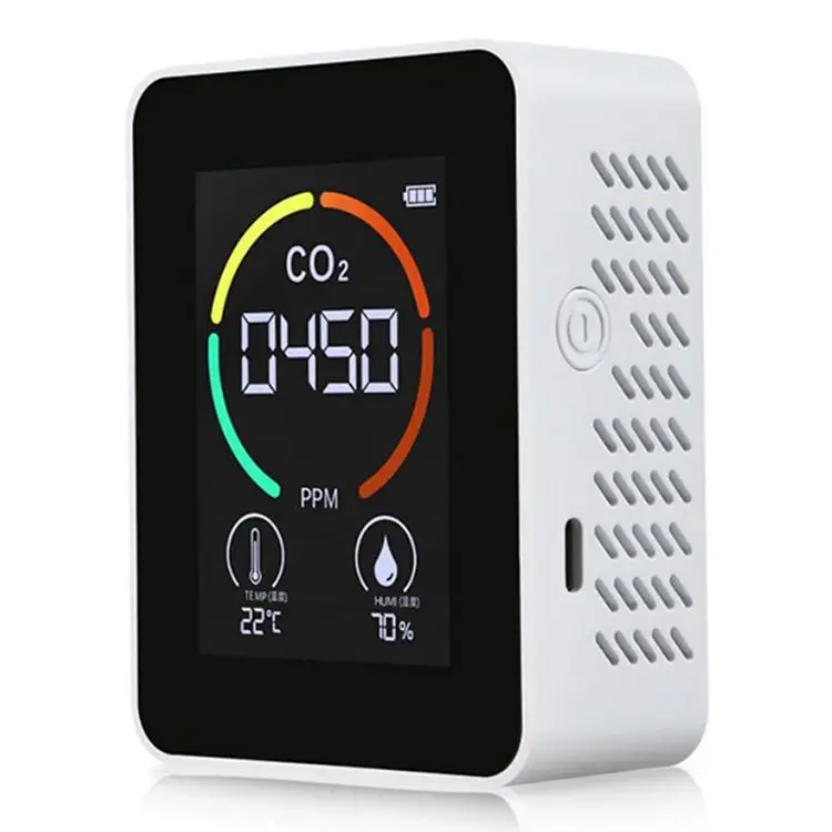 A Smart Air Quality Meter Controller And Data Logger Monitor PM2.5 Co2 Carbon Dioxide Detector Sensor