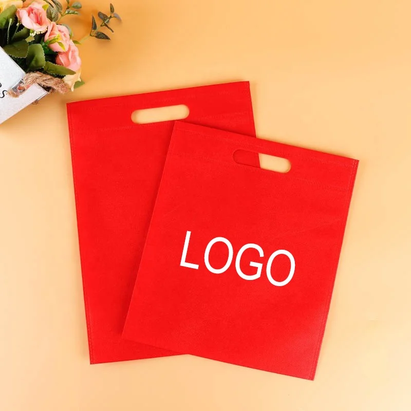 wholesale Logo customization pattern customization high quality durable shipment groceries non woven fabric bag
