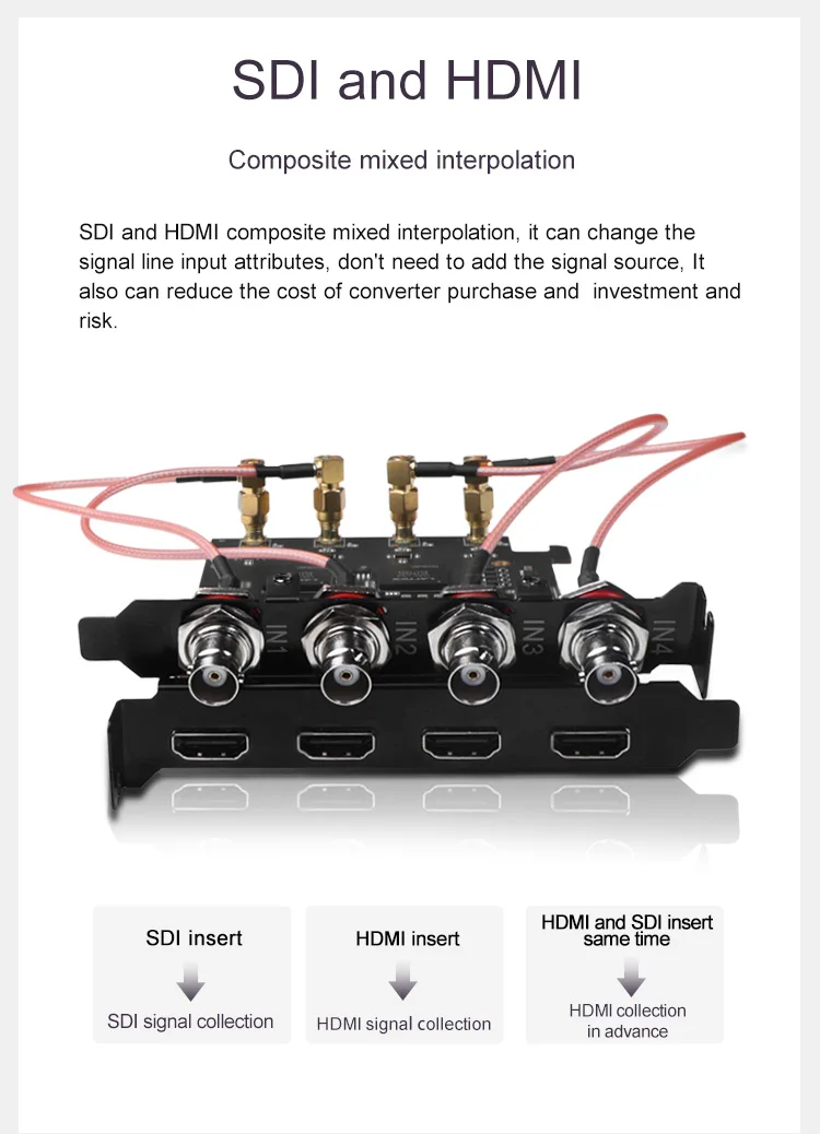 TYSTVideo Professional Live Broadcast Internal capture video card  video capture card