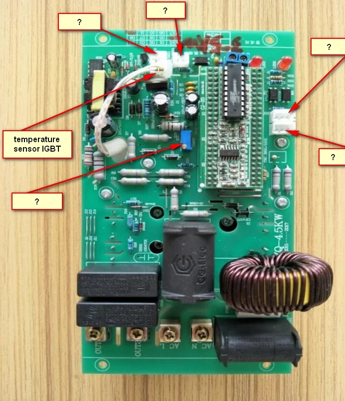  3KW 220V нагревательное Индукционное устройство PCB DP-03 Индуктивный тепла CKD SKD с высоким качеством изолированным затвором (IGBT) долгий срок службы IC тисненая програмная панель в