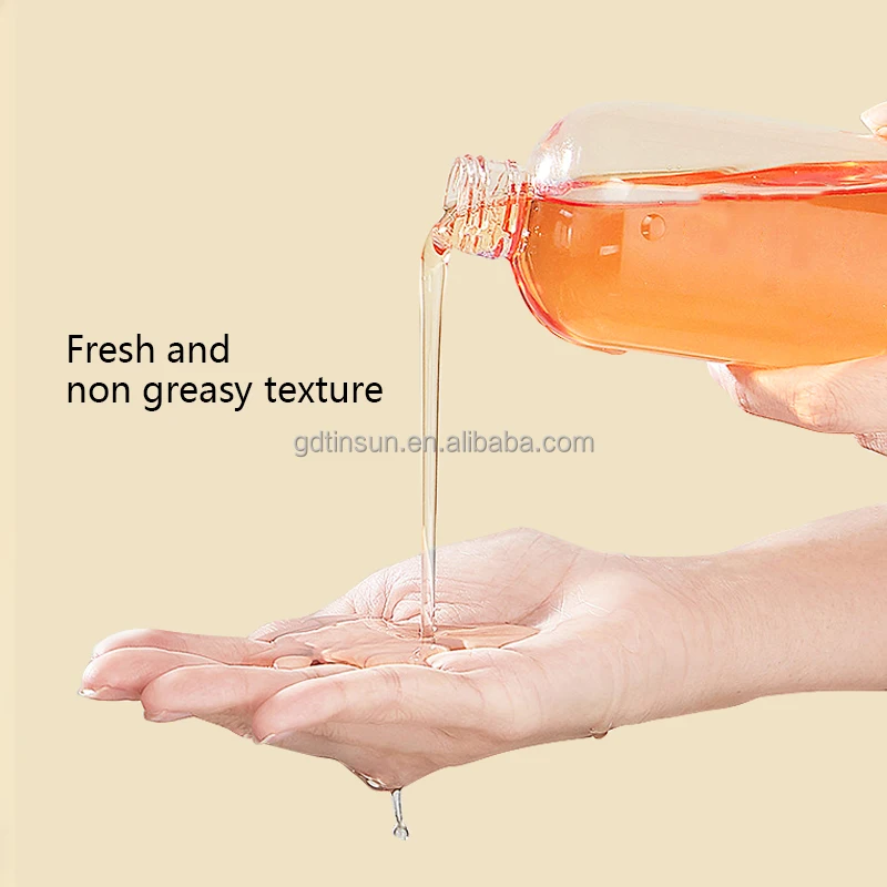 OEM ODM Wholesale Bath Oil Moisturizing Skin Smoothing Organic Plant Oil Sunflower Seed Body Shower Oil For Dry Skin