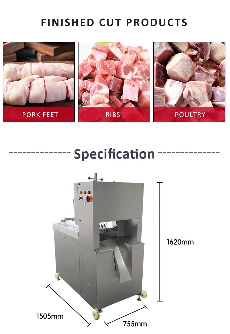 Automatic Bone Saw Frozen Meat Cutting Machine/ Industrial Bone Saw Machine / Heavy Duty Bone Saw Cutting Machine