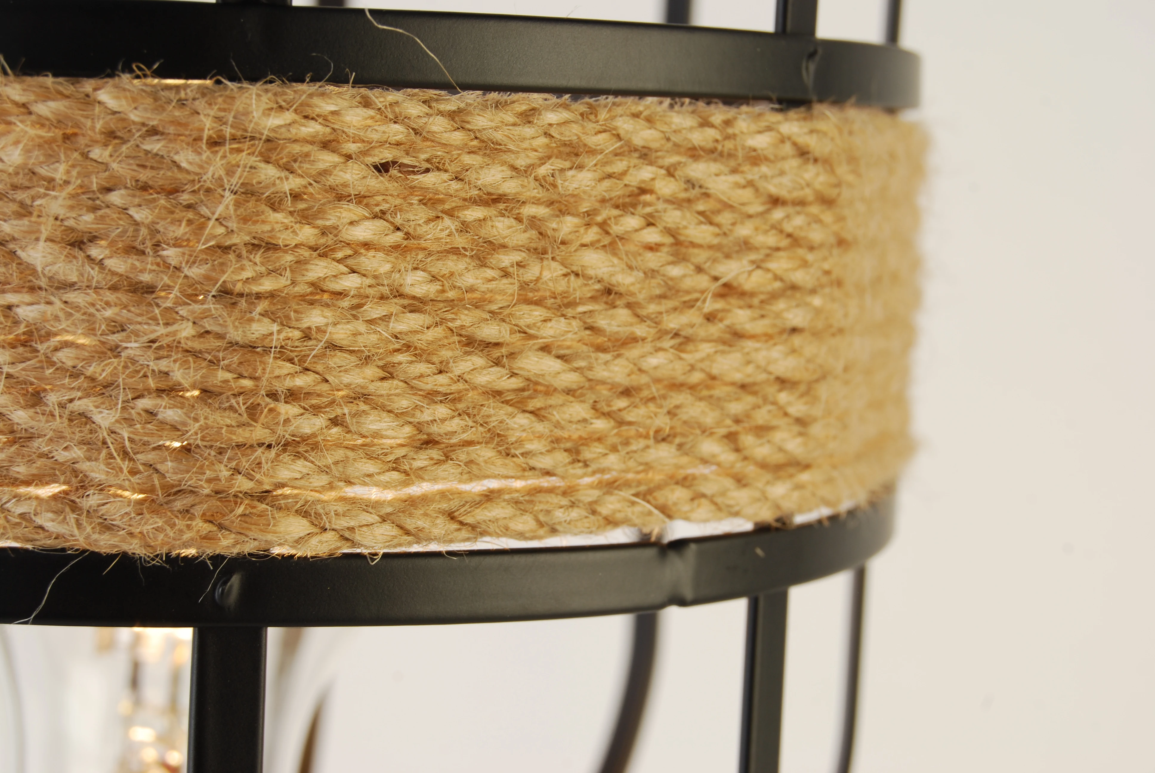 Chandeliers Rattan Made 3 lights Pendant Lamp Nice for Home Decoration.